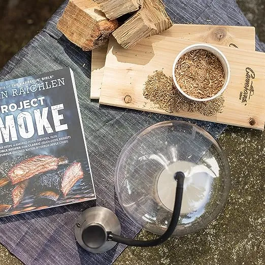 Camerons All Natural Extra Fine Oak BBQ Wood Chips for Smokers (1 Pint, 0.473 L) - Kiln Dried Wood Sawdust Shavings for Cocktail Smoking Guns, Stovetop Smokers, Smoke Boxes - Barbecue Grilling Gifts