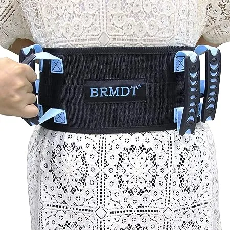 BRMDT Gait Belts Transfer Belts with Handle, Seat Belt for Wheel Chair - Safety ...