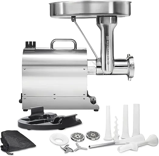 10-3201-W Pro Series #32 2 HP Stainless Steel Electric Meat Grinder