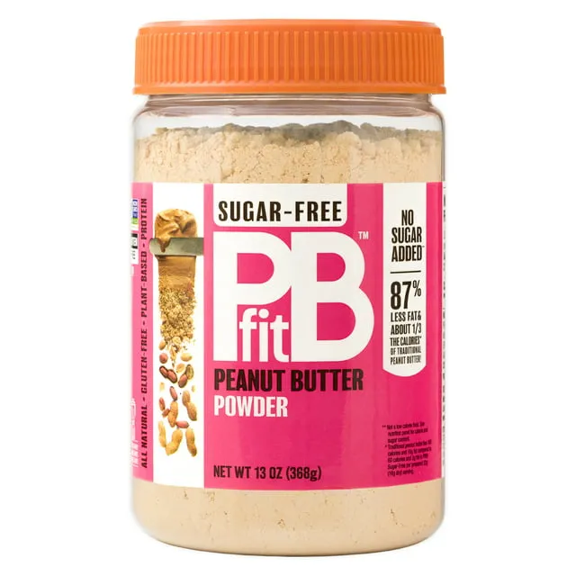 BetterBody Foods PBfit Sugar-Free Peanut Butter Powder (13oz)