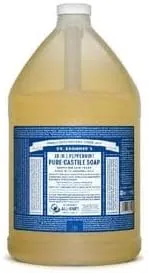 Dr. Bronner's - Pure-Castile Liquid Soap (Baby Unscented, 2 ounce, 2-Pack) - Made with Organic Oils, 18-in-1 Uses: Face, Body, Hair, Laundry, Pets and Dishes, Concentrated, Vegan, Non-GMO