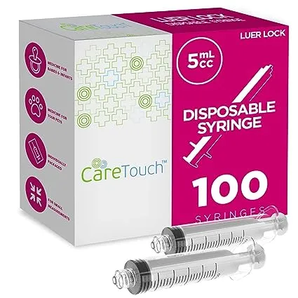 Care Touch Luer Lock Tip Syringes