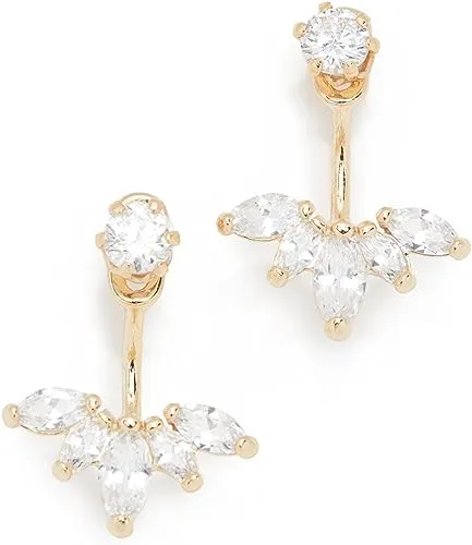 SHASHI Women's Marquis Ear Jacket Earrings