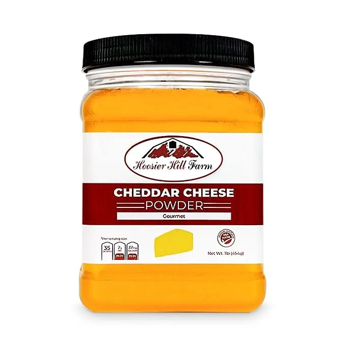 Hoosier Hill Farm Cheddar Cheese Powder - 1 lb