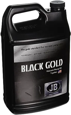 JB Industries DVO-24 Bottle of Black Gold Vacuum Pump Oil, 1 gallon - GIDDS-2463009