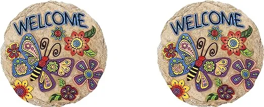 Spoontiques:  Butterfly Welcome  Stepping Stone