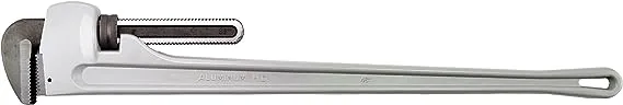 VCT 48" INCH LARGE BIG GIANT SIZE 4 FOOT LONG 8" JAW CAPACITY ALUMINUM HANDLE PIPE WRENCH TOOL…