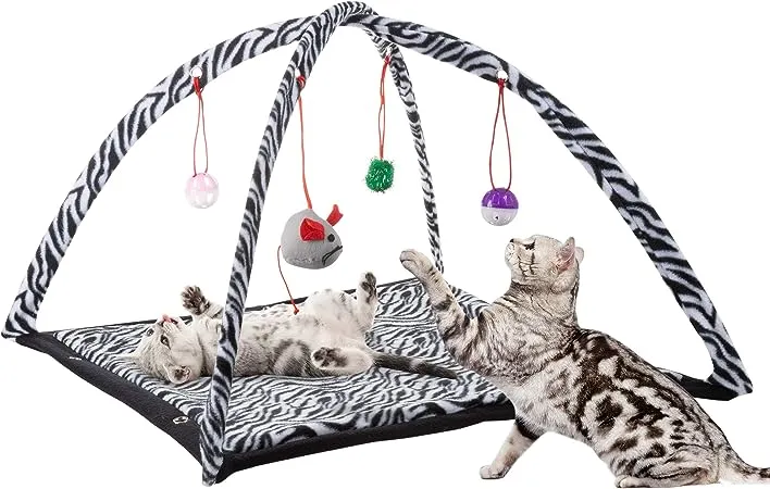 Pet Adobe Foldable Cat Activity Center