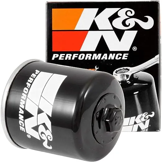 K&N Motorcycle Oil Filter: High Performance, Premium, Designed to be used with Synthetic or Conventional Oils: Fits Select Ducati Motorcycles, KN-153