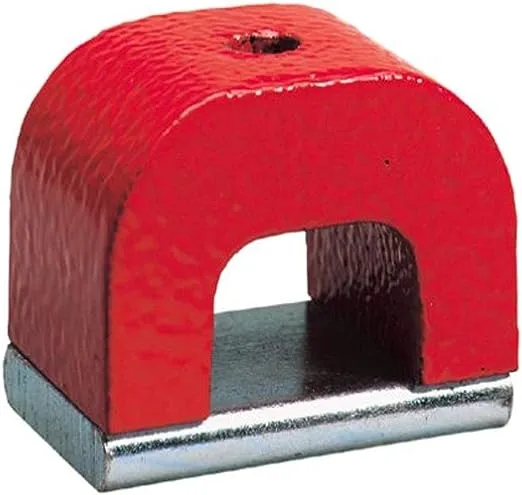 General Tools 370-6 Horseshoe Power Alnico Magnets, 30-Pound Pull
