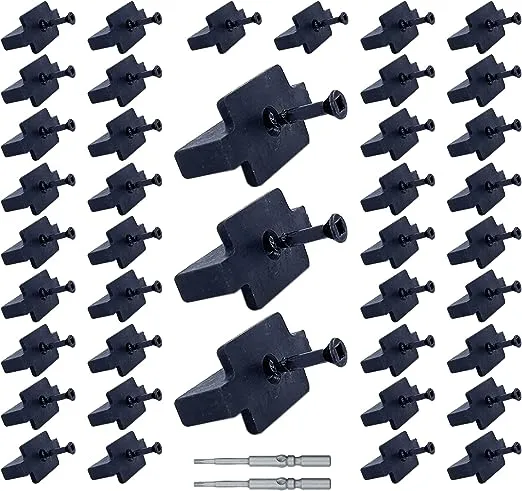 600PCS Hidden Fasteners Deck Fastener Clip Universal Nylon Clips Decking Fastene