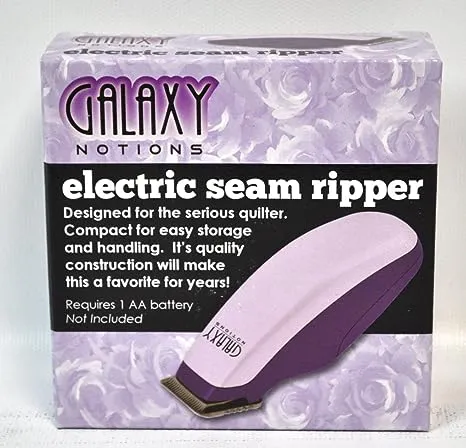 Galaxy Notions - Electric Seam Ripper Battery Operated (Purple)