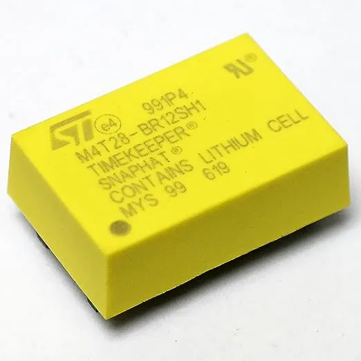 M4T28-BR12SH1 Battery Replaces, IC, BATTERY/CRYSTAL SNAPHAT, SNAPHAT-28