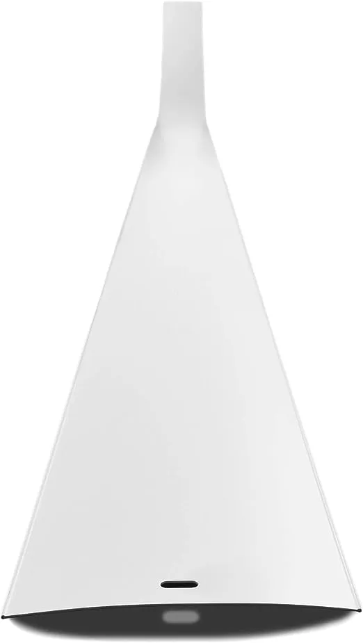 DALIX PVC Vertical Blind Replacement Slats Curved Smooth White 70.5 x 3.5 (10-Pack)