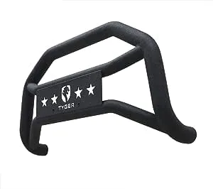 Tyger Auto TG-GD6T60178 Front Bumper Guard Compatible with 2010-2024 Toyota 4Runner (Exclude 14-24 Limited, 19-22 Nightshade, 22-24 TRD Pro) | Textured Black | Light Mount | Bull Bar