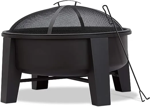 Real Flame Forsyth Wood Burning Fire Pit