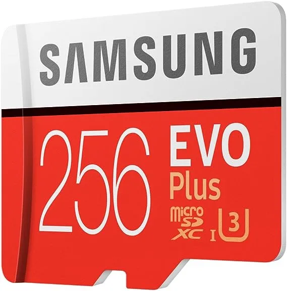 Samsung 256GB EVO Plus Class 10 UHS-I microSDXC U3 with Adapter (MB-MC256GA)