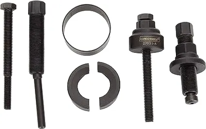 OEMTOOLS 27031 Power Steering Pulley Puller and Installer Kit, Removes and Installs Power Steering Pump Pulleys on Most Domestic Vehicles, Ford, GM, VW