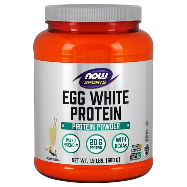 Now Egg White Protein, Chocolate - 1.5 lb tub