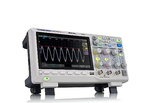 Siglent Technologies SDS1202X-E 200 MHz Digital Oscilloscope 2 Channels, Grey