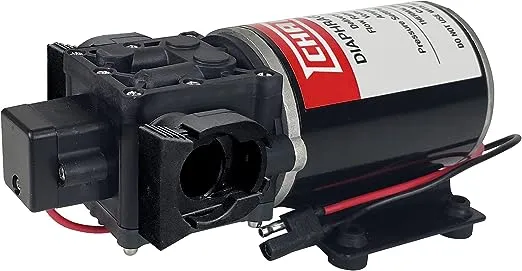 Chapin International 6-9138 12V 2.5 GPM Diaphragm Pump, Black