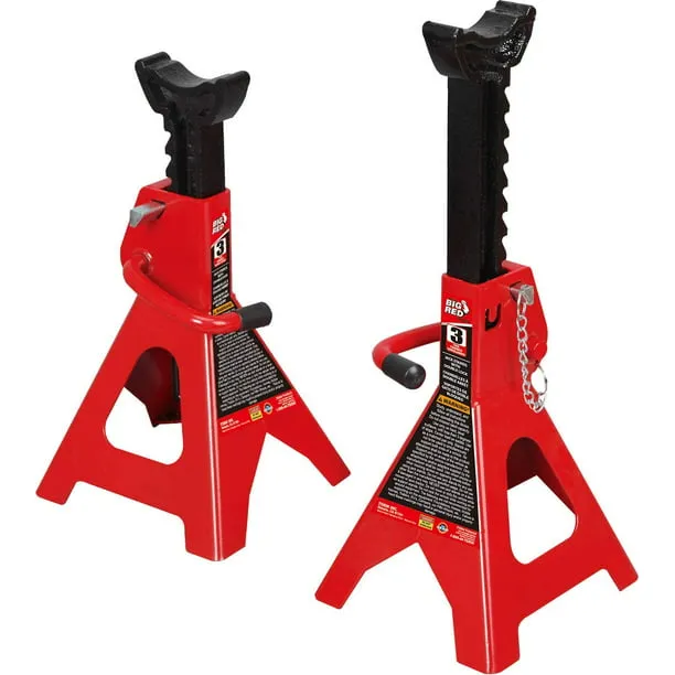 Torin T43002A Big Red Double Lock Jack Stands