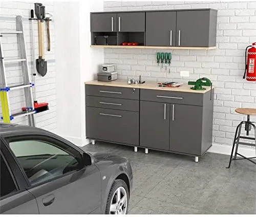 Inval Kratos 4-Piece Garage Storage System