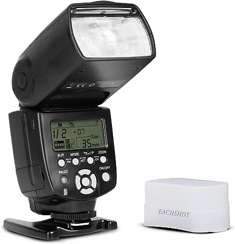 Yongnuo YN-560 IV Flash Speedlite for Canon Nikon Pentax Olympus DSLR Cameras with EACHSHOT Diffuser