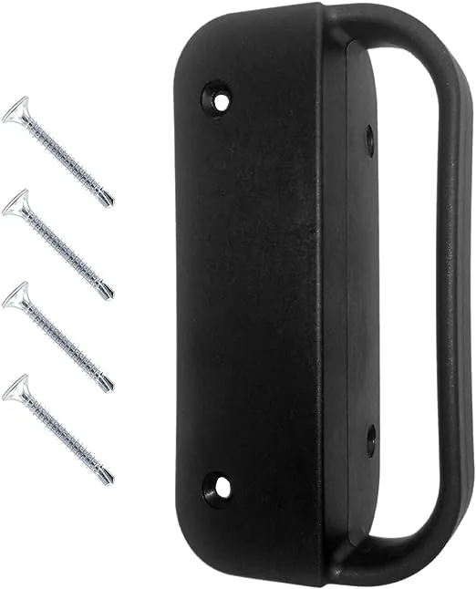 jake sales Universal Nylon GATE Handle -Black Pull Works with Wood, Metal, or Vinyl Gates. 1 Pack