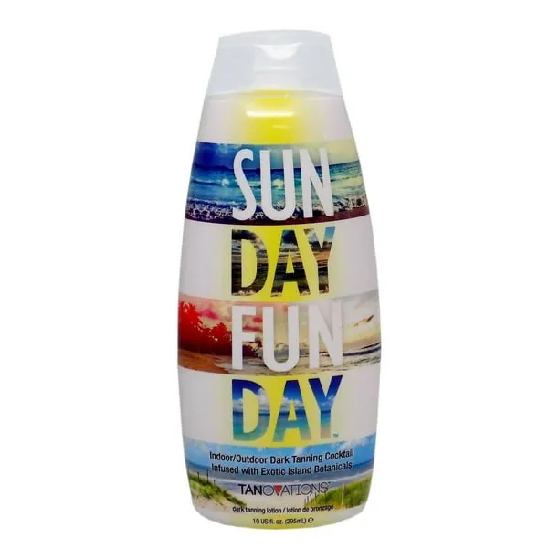 SUN DAY FUN DAY Indoor/Outdoor Tanning Cocktail - 10 oz.