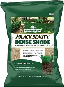 Jonathan Green 10610 Dense Shade Grass Seed Mixture 25 lbs