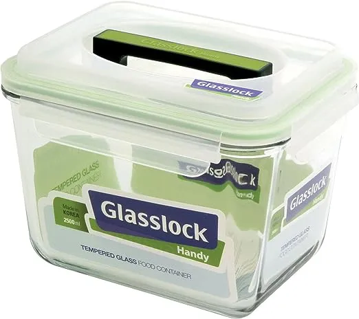 Glasslock Handy Rectangular Food Container Set of 2