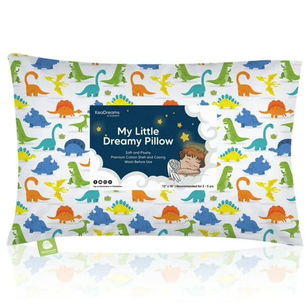 KeaBabies Toddler Pillow with Pillowcase (KeaSafari)