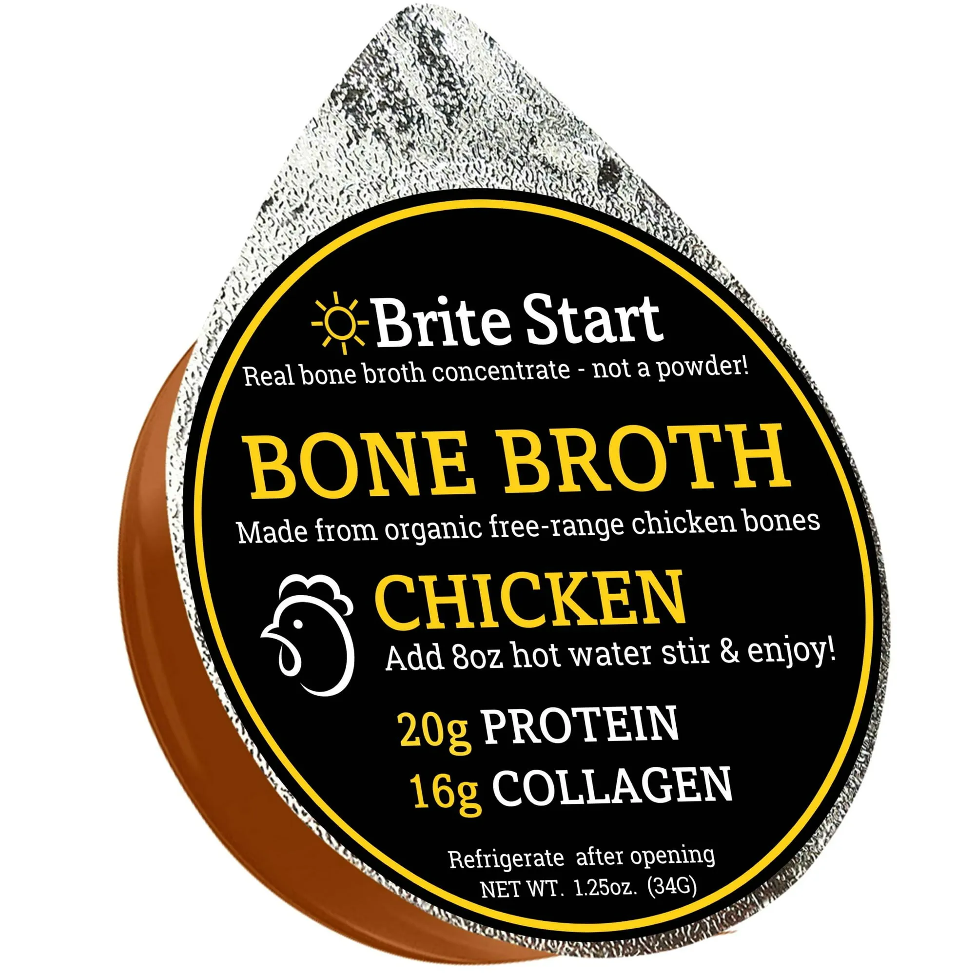 Bright Start Chicken Miso Bone Broth