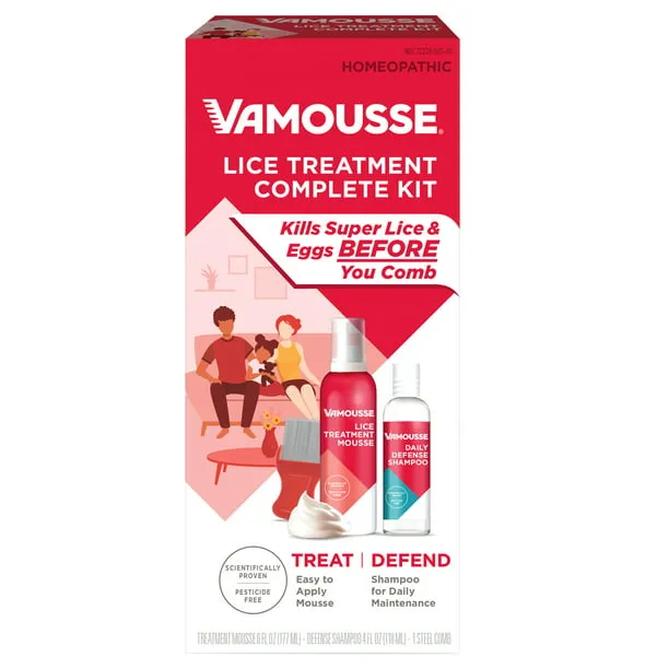 Vamousse Complete Lice Kit