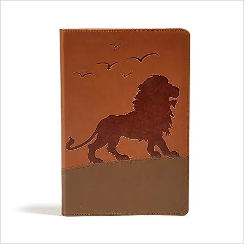 Seed of Abraham Christian Bookstore - (In)Courage - KJV One Big Story Bible-Brown Lion LeatherTouch