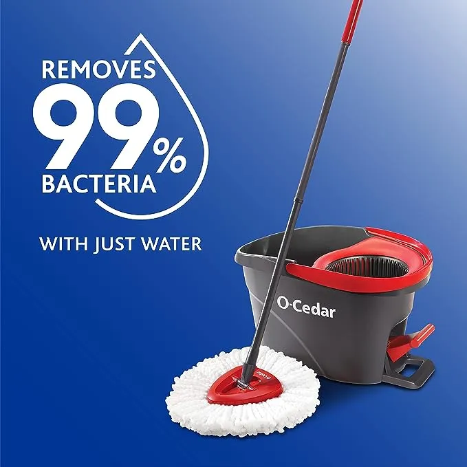 O-Cedar EasyWring Spin Mop & Bucket System