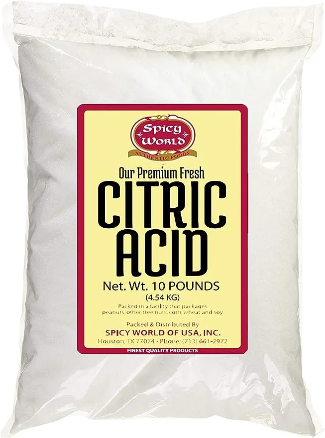 Spicy World Citric Acid Pure Food Grade & Non-GMO