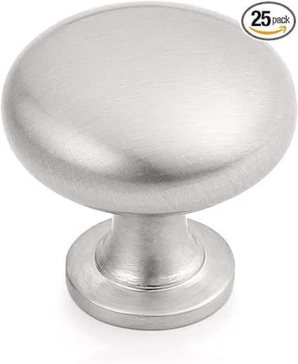 Probrico Brushed Nickel Dresser Knobs