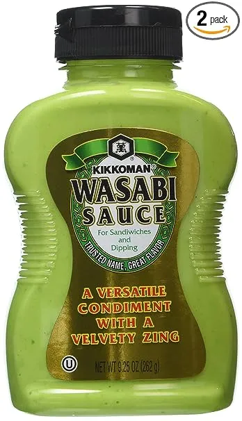 Kikkoman, Wasabi Sauce, 9.25oz Bottle (Pack of 2)