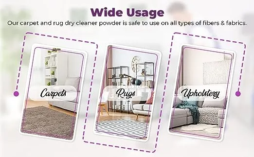 Capture Carpet & Rug Dry Cleaner w/Resealable lid - Home, Car, Dogs & Cats Pet Carpet Cleaner Solution - Strength Odor Eliminator, Stains Spot Remover, Non Liquid & No Harsh Chemical (8 Pound)