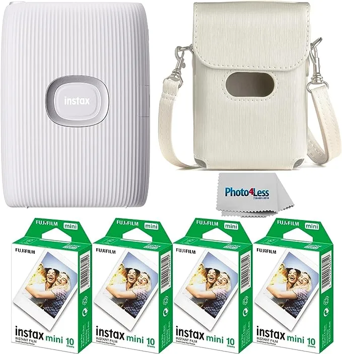 Fujifilm Instax Mini Link 2 Smartphone Printer - Clay White