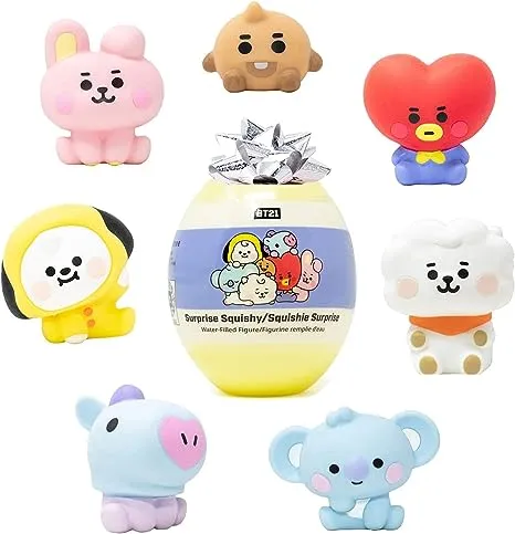 Hamee LINE Friends BT21 (Baby) Surprise Capsule Series Cute Water Filled Squis