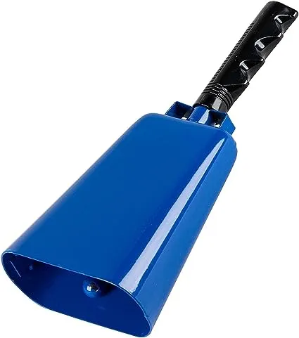 Cowbell with Handle - Cow Bell Noismaker, Loud Call Bell for Cheers, Sports Games ...