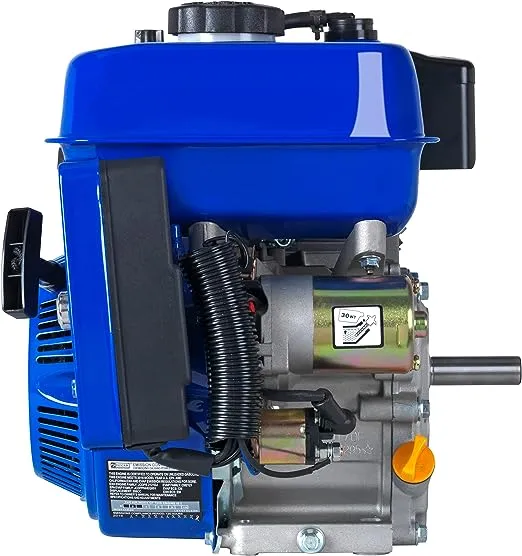 DuroMax XP7HPE 208cc Electric Start Gas Powered, 50 State Approved, Multi-Use Engine Blue