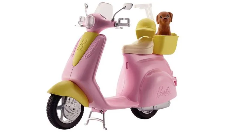 Scooter with Pet Puppy Accessory