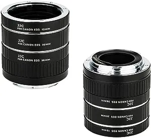 Automatic Extension Tubes (AET-CS(II)) Canon EF EF-S Mount With 36, 20 &amp; 12 mm