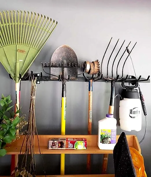 StoreYourBoard Tool Storage Rack, Max, Wall Mount Tools Home and Garage Organizer Storage System, Steel Gear Hanger