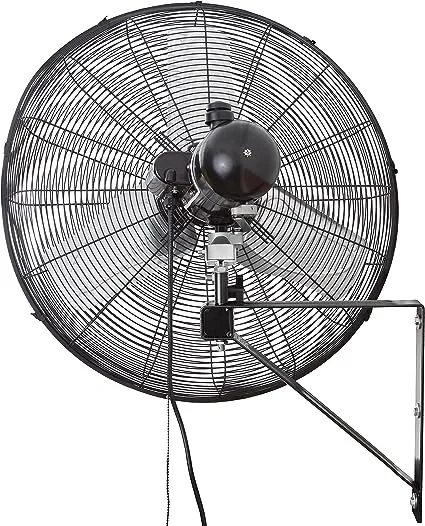 24" Outdoor Oscillating Wall Mount Fan