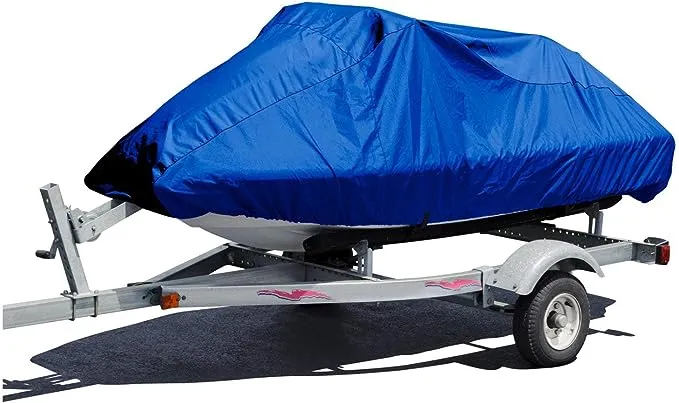 Budge BA-51 Jet Ski Cover Fits Jet Skis 106" to 115" Long, Blue, Fits Jet skis 106" to 115" - 2 Stroke